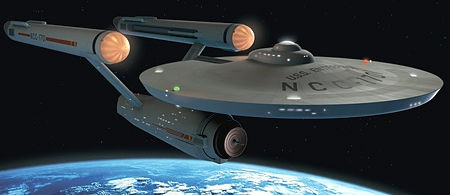 The remastered USS Enterprise